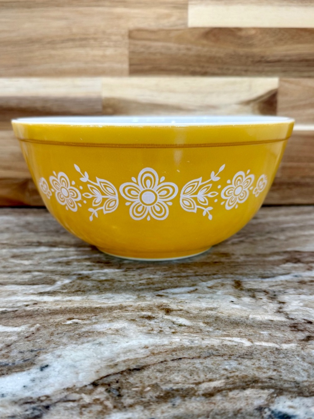 Pyrex Butterfly Gold Mixing Bowl #403 2 1/2 Qt 🧡 Vintage Mid Century